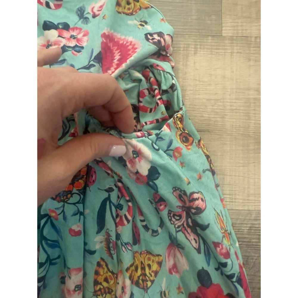 Bijou‎ Sauvage Clothier Girl's Nature Print Dress - Size 8 - NWT - Picture 2 of 5